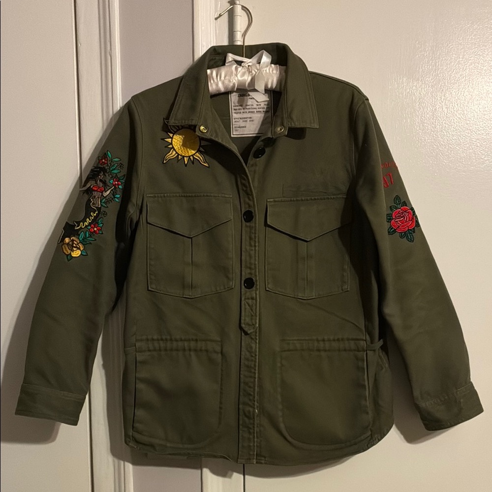 Zadig et Voltaire military jacket